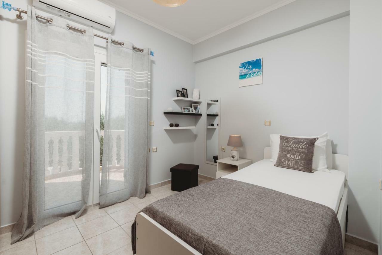 Villa Rosa 3 Bedroom With Sea View Tragaki Exterior foto