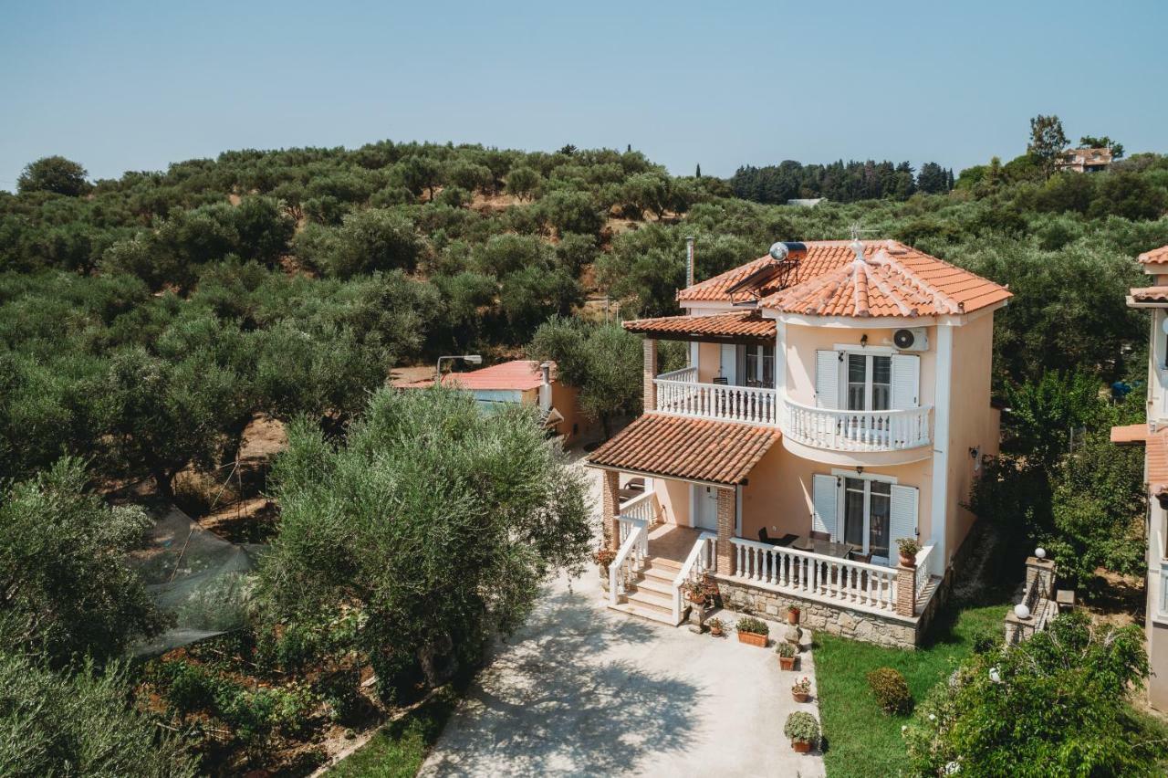 Villa Rosa 3 Bedroom With Sea View Tragaki Exterior foto